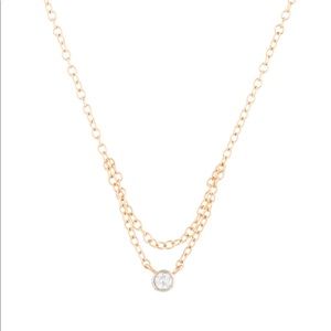 Catbird chained to my heart 14k rose gold necklace